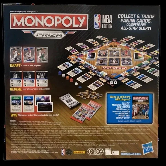 pokemon battle styles booster box card list 2024 Panini Prizm Monopoly WNBA Basketball Blaster Box – JB's Sports Cards main image 0